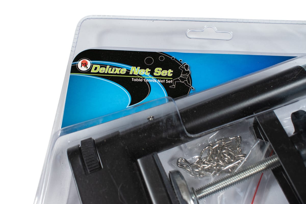 MK Deluxe Net Set: Close-up of Net in Packaging